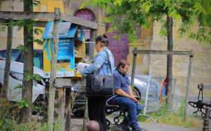 Photo de la boite à livre située a Mohon