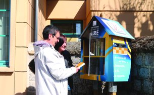 Photo de la boite à livre située a Montcy