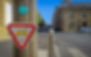 Cédez-le-passage cycliste