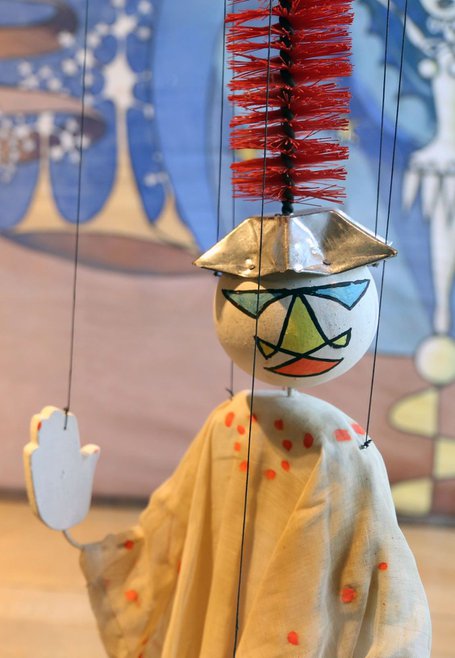 1960's Max & Moritz Personnages allemands Marionnettes à gaine à